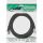 InLine® Patchkabel, S/FTP (PiMf), Cat.6A, halogenfrei, schwarz, 1m