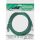 InLine® Patchkabel, S/FTP (PiMf), Cat.6A, halogenfrei, grün, 0,5m