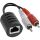 InLine® Audio über RJ45 passiv, 2x Cinch 1x Klinke 3,5mm / RJ45 Buchse, max. 50m
