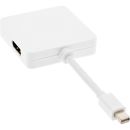InLine® Mini DisplayPort zu HDMI/DVI/DisplayPort...