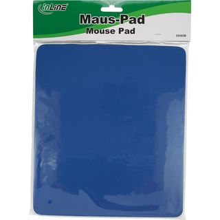 InLine Maus-Pad blau 250x220x6mm