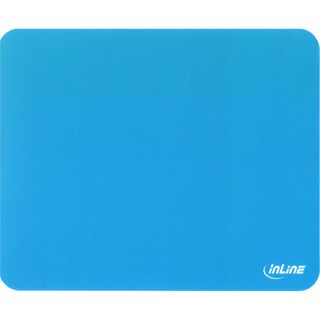 InLine Maus-Pad antimikrobiell, ultradnn, blau, 220x180x0,4mm