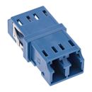 InLine® LWL Kupplung, Duplex LC/LC, singlemode, blau,...