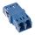 InLine® LWL Kupplung, Duplex LC/LC, singlemode, blau, Keramik-Hülse