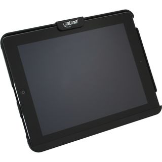 InLine iPad Halter/Case mit Sicherheitsschloss, mit Schlssel, 4,4mm x 2m