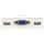 InLine® KVM Switch, 2-fach, VGA, USB, mit Audio, integr. Kabel