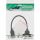 InLine® USB 2.0 Adapterkabel, Buchse A auf Einbaubuchse A, 0,2m