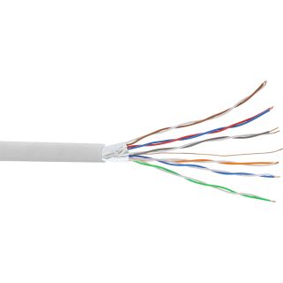 InLine Telefon-Kabel 12-adrig, 6x2x0,6mm, zum Verlegen, 100m Rolle