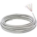 InLine® Telefon-Kabel 16-adrig, 8x2x0,6mm, zum...