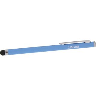 InLine Stylus, Stift fr Touchscreens von Smartphone und Tablet, blau