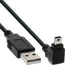InLine USB 2.0 Mini-Kabel, Stecker A an Mini-B Stecker...