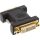 InLine® DVI-D Adapter, Digital 24+5 Buchse an DVI-D 24+1 Stecker, verg. Kontakte