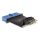 InLine® USB 3.0 zu 2.0 Adapter intern, USB 3.0 19pin auf USB 2.0 Pfostenstecker