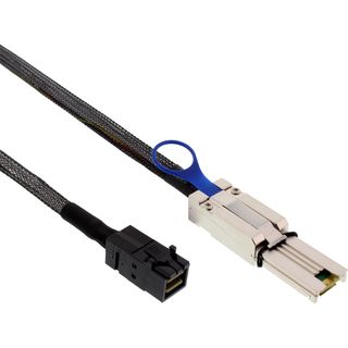InLine Mini SAS HD Kabel, SFF-8643 zu SFF-8088, 1m