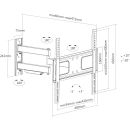 InLine® Wandhalterung, für Display 81-140cm...