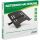 InLine® Notebook-Halterung mit VESA 75 Adapter