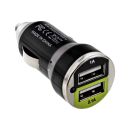 InLine® USB KFZ Ladegerät Stromadapter, 12/24VDC...