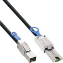 InLine externes Mini SAS HD Kabel, SFF-8644 zu SFF-8088,...