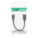 InLine® Micro-USB 3.0 OTG Adapterkabel, Micro-B...