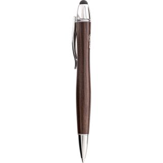 InLine woodpen, Stylus-Stift fr Touchscreens + Kugelschreiber, Walnuss/Metall