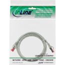 InLine® Patchkabel, S/FTP (PiMf), Cat.6, 250MHz, PVC, CCA, grau, 1,5m