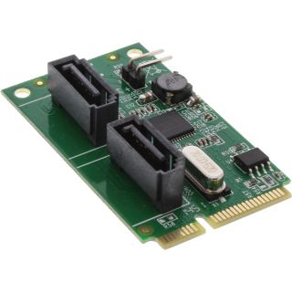 InLine Mini-PCIe 2.0 Karte, 2x SATA 6Gb/s, RAID 0,1,SPAN