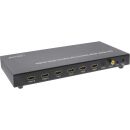 InLine® HDMI Matrix Switch / Umschalter, 4K2K, 4...