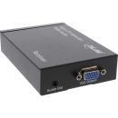 InLine VGA Extender/Empfnger ber UTP, mit Audio, bis 300m