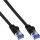 InLine® Patchkabel flach, U/FTP, Cat.6A, schwarz, 10m