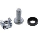 InLine® Käfigmutternset M6, je 100x...