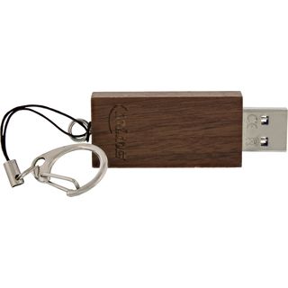 InLine woodstick USB 3.0 Speicherstick, Walnuss, 8GB
