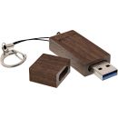 InLine woodstick USB 3.0 Speicherstick, Walnuss, 8GB