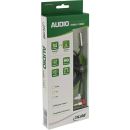 InLine® Slim Audio Kopfh. Flugz.-Adapterkab., 2x3,5mm...