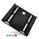 InLine® HDD/SSD Einbaurahmen, 2,5" auf...
