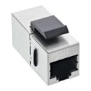 InLine® RJ45 Buchse / Buchse Einsatz gewinkelt...