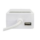 InLine® Univ. NT f. NBs m. Farbdisp., 90W, USB, 100-240V, weiß m. 12 Wechselst.