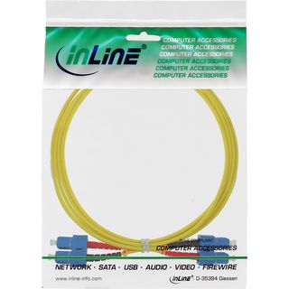 InLine LWL Duplex Kabel, SC/SC, 9/125m, OS2, 5m