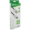 InLine® USB 2.0 Kabel, USB-C ST an Micro-B ST,...