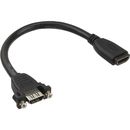 InLine HDMI 4K2K Adapterkabel zum Einbau, HDMI A...