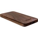 InLine® woodplate, USB Powerbank 5.000mAh, mit LED...