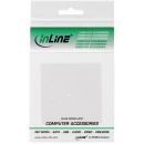InLine® Anschlussdose Aufputz für 2x Keystone RJ45 Buchse, weiß