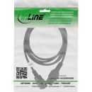 InLine® Netzkabelverl., Warmgerätest. gerade C15...