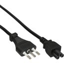 InLine® Netzkabel für Notebook, Italien, 3pol...