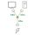 InLine® Netz-Y-Kabel, Kaltgeräte, 1x IEC-C14 auf 2x IEC-C13, 1m