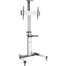 InLine® TV-Wagen, höhenverstellbar, für...