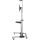 InLine® TV-Wagen, höhenverstellbar, für LED-TV 37"-70" (94-178cm), max. 50kg