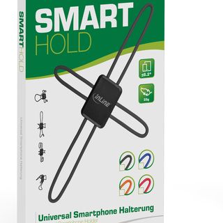 InLine Universal Smartphone Halterung Smart Hold, schwarz