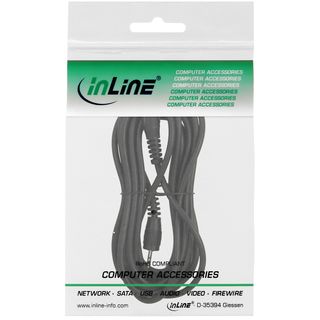 InLine Klinke Kabel, 2,5mm Stecker / Stecker, Stereo, 1m