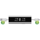 InLine® USB Smart Control, Multimeter, Ladeüberwachung, USB A zu Micro-B Kabel