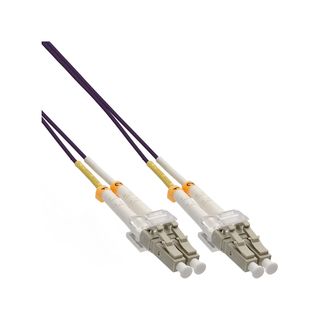 InLine LWL Duplex Kabel, LC/LC, 50/125m, OM4, 40m